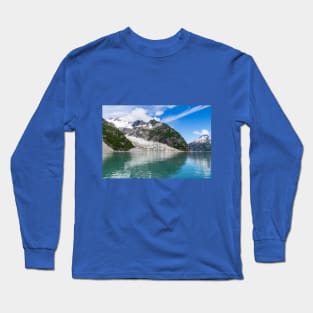 Alaska Glaciers at Kenai Fjords Long Sleeve T-Shirt